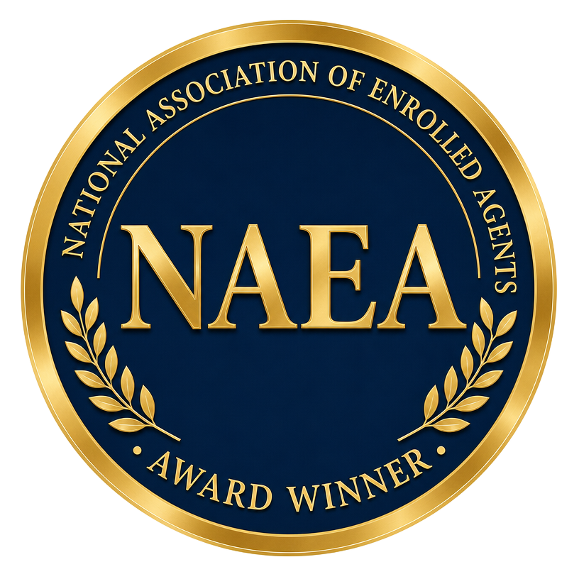 NAEA award winner badge